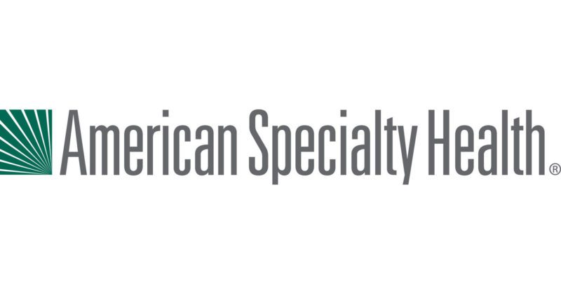 American Specialty Health Insurance Accepted