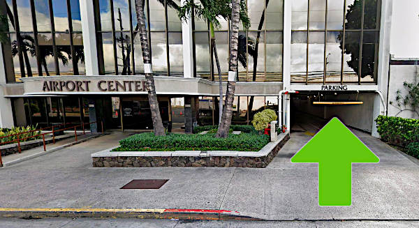 Parking Entrance for Ohana Chiropractic Center Parking Entrance for Ohana Chiropractic Center